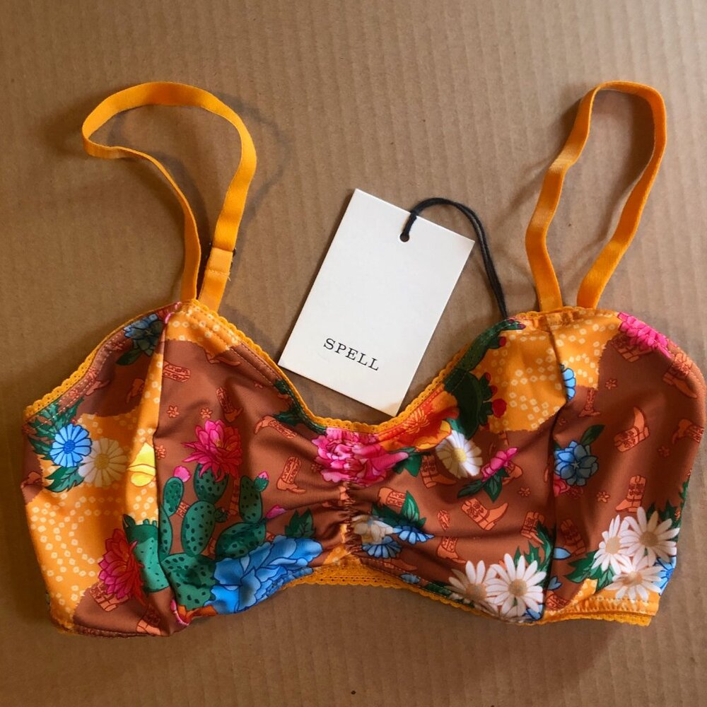 Spell Joshua Tree Bralette -- BNWT